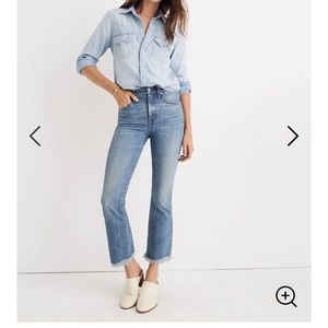 Madewell Cali Demi-Boot jean size 28